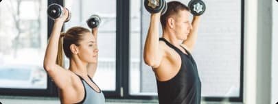 Programme musculation à domicile avec un coach sportif